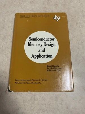 Texas Instruments Semiconductor Memory Design And Application 1973 - Image 1 of 4