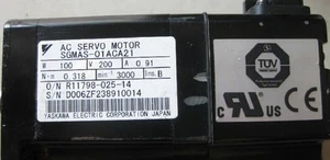 1PCS Yaskawa Servo Motor SGMAS-01ACA21 USED tested - Picture 1 of 1