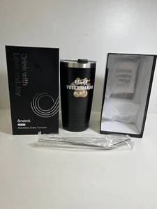 Best Veterinarian ever 20 oz Stainless Steal Mug Gift set - Picture 1 of 4