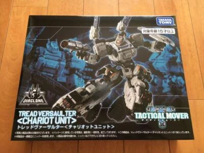 Figure Diaclone TREAD VERSAULTER Chariot Unit Tactical Mover Takara Tomy - Image 1 of 3