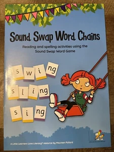 Sound Swap Word Chains BOOK ONLY Reading Spelling Phonics paperback - Picture 1 of 4