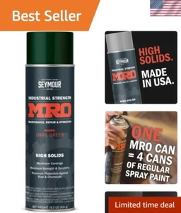 Dark Green 16 Oz Spray Paint - Ultimate Rust & Weather Protection - Picture 1 of 10
