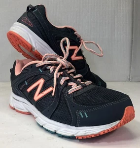 Pre-Owned New Balance Women’s 402 WE402CT1 Running Shoes Sz 9.5 Gray/Peach - Picture 1 of 12