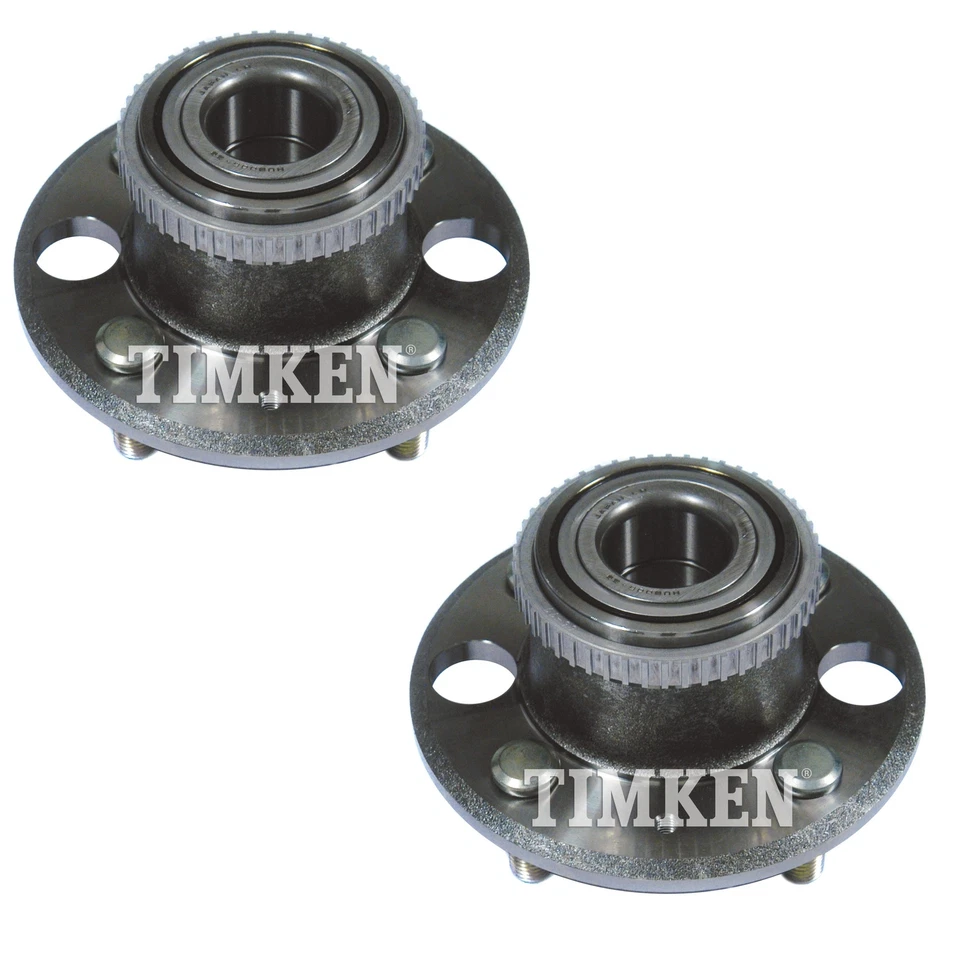 Pair Set of 2 Rear Timken Wheel Bearing & Hub Assemblies Kit for Acura Honda FWD - Image 1 of 1