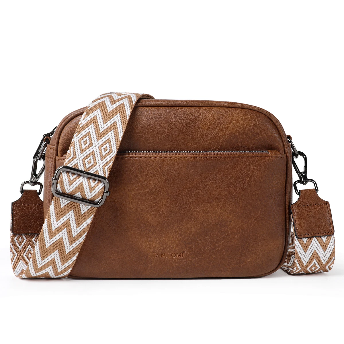 EVEOUT Damen Umhängetasche Aus PU-Leder – Große Kapazität, Verstellbarer Gurt, 30x27x10 Cm