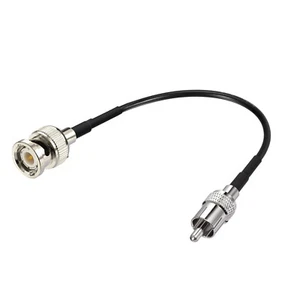 BNC Stecker auf Cinch Stecker RF Adapter Kabel RG174 Zopf 3m für Radio Aktiv Antenne - Bild 1 von 6
