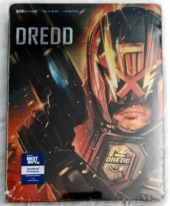 Dredd 4K (2012) Ultra-HD Blu-ray Digital BestBuy Exclusive SteelBook A++ MINT - Picture 1 of 6