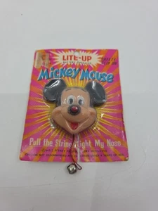 Vintage Mickey Mouse Zug Lichterkette 1973 orig Pkg MARX Lite-Up - Bild 1 von 2