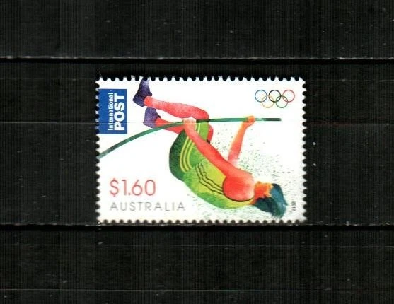 AUSTRÁLIA Scott's 3729 (1v ) Olympics, Pole Vaulter F/VF Usado (2012) - Imagem 1 de 1