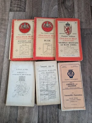 Bundle of Ordanance Survey Maps for England & Scotland 1914-1947 - Image 1 of 4
