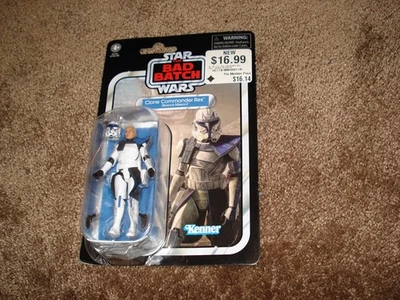 Figura Star Wars Vintage Collection "Clone Commander Rex (Bracca Mission) VC317" Foto 1 de 4