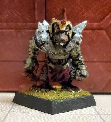 Warhammer Fantasy Blood Bowl Skaven Stormvermin Blitzer Oldhammer 1988 Metal - Image 1 of 4
