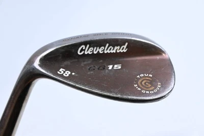 Left Hand Cleveland CG15 Lob Wedge / 58 Degree / Wedge Flex Cleveland Traction - Image 1 of 4