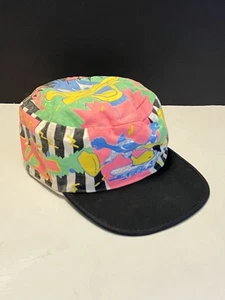 Vintage 1988 Allover-Druck Looney Tunes Mütze Kappe Daffy Duck Vintage Warner Bros Maler - Bild 1 von 13