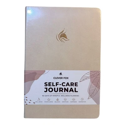 Clever Fox Self-Care Journal Pro Notebook  Planner Wellness & Daily Reflection  - Image 1 of 4