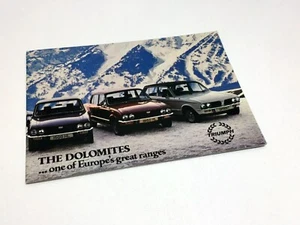 Folleto Triumph Dolomite RHD - 12/1978 - Imagen 1 de 1