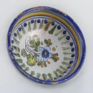 Antiguo Cuenco Bol Ceramica TALAVERA DE LA REINA Pintado a mano c.1960's - Imagen 1 de 5