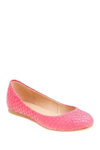 Lil Miz Girls Youth Size 1  Emilie Coral Flat Shoes - Picture 1 of 3