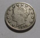 1892 Liberty Nickel - Very Fine Condition - 114Su