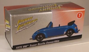 JOHNNY LIGHTNING - empty metal box for 1975 Volkswagen Super Beetle Convertible - Picture 1 of 2