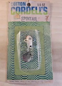 Vintage Cotton Codell's 1/4 oz Spintail Metal Jig, NOS - Picture 1 of 4