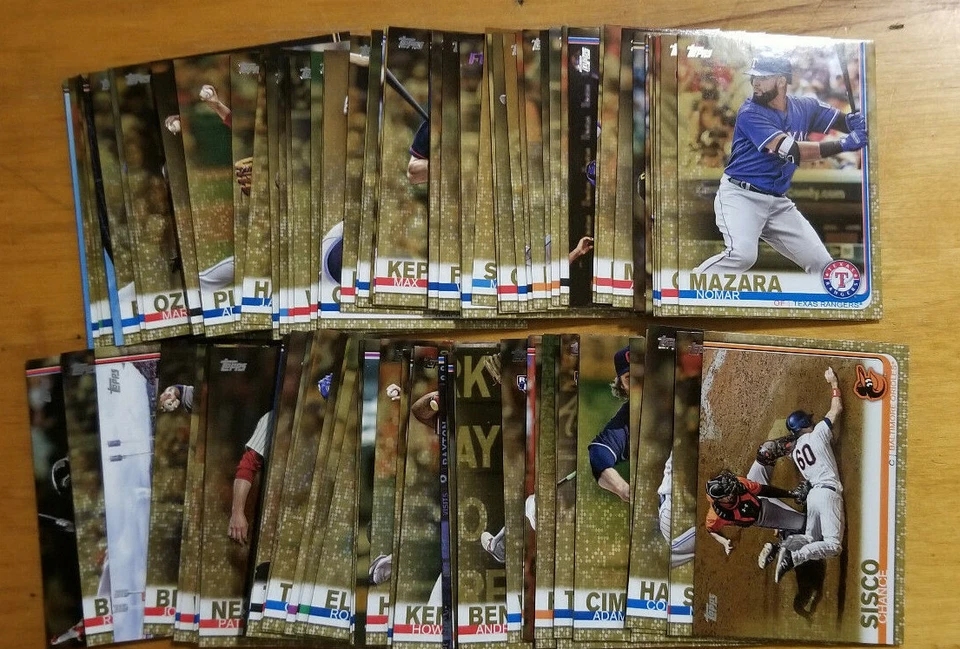 2019 Topps baseball Gold parallel /2019 you pick fill your set - Image 1 of 1