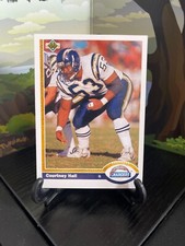 1991 Upper Deck Courtney Hall #218 Football Card
