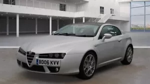 2006 Alfa Romeo Brera 2006 3.2 V6 JTS Q4 SV 3dr SILVER FULL LEATHER PAN ROOF VER - Picture 1 of 16