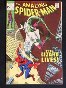 Amazing Spider-Man #76 firmato da Stan Lee & JOHN ROMITA SR raro AUTO PRIMI ANNI '70 - Foto 1 di 12