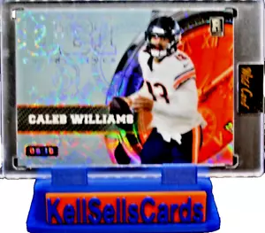 2023 Wild Card QB1 On the Clock Caleb Williams Scope Color Match 1/10 Rookie - Picture 1 of 2