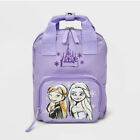 Sac à dos congelé pour tout-petits filles Disney 10 pouces - violet château d'Elsa Anna