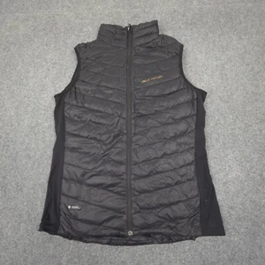 Helly hansen Vest Womens XLARGE black Puffer Sleeveless Full Zip Winter Size XL - Picture 1 of 11
