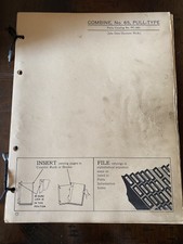 John Deere Combine, No. 65, Pull-type Parts Catalog