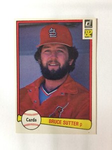1982 Donruss #372 BRUCE SUTTER * NM-MT or BETTER F6023711