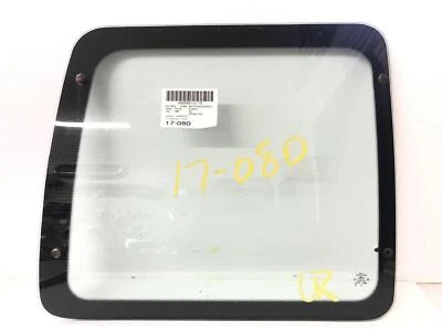96 Ford E150 Rear Back Door Glass Drivers Side Stationary 4 Hole OEM Green Tint Foto 1 de 4