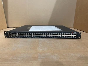 Brocade ICX6430-48 Gb PoE+ 4x1G SFP funktionstüchtig getestet Ethernet Switch - Bild 1 von 3