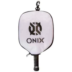 Onix Pickleball Pro Team Paddle Cover KZ7405-PCVRWB Black White - Picture 1 of 6
