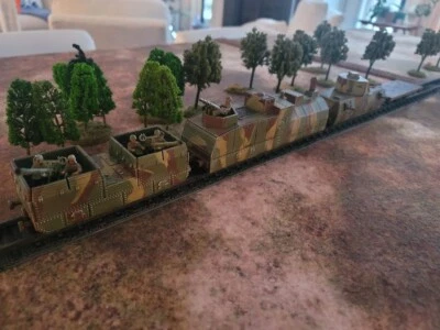 Tren blindado soviético 15 mm 1/100 llamas de guerra Foto 1 de 4