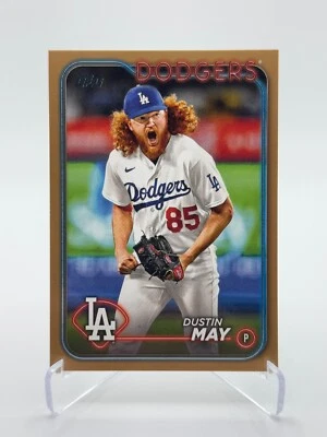 2024 Topps Series 2 #683 DUSTIN MAY | Gold /2024 - Image 1 of 2