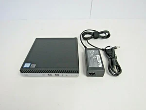 HP ProDesk 800 G3 Mini i3-6100T 8GB DDR4 500GB 6Gbps HDD Win 10 Pro w/ AC 58-3 - Afbeelding 1 van 8