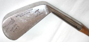 Leaf Brand Stormcock Mashie with hickory shaft from Scotland - Picture 1 of 8