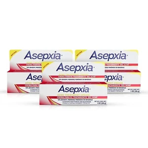 Asepxia Spot Acne Cream 10% , 1 Oz, 3 Count -Exp 06-2024