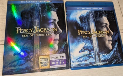 Percy Jackson: Sea of Monsters (Blu-ray/DVD + DigitalHD) NEW! FREE SHIPPING - Image 1 of 2