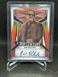 2023 Leaf Pop Century Orange Auto Jim Belushi Signed /5 🔥🔥 - Picture 1 of 2