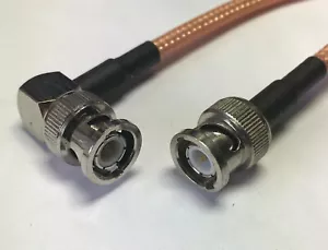 RG400 BNC Male L to BNC Male Double Shield Coax Cable PICK LENGTH RF USA Lot - Picture 1 of 2