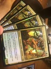 1 Spanish Foil Faeburrow Elder Throne Of Eldraine, Promo, NM, Mtg (4 Available)