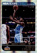 2014-15 Hoops Artist's Proof Kenneth Faried 17/99 Denver Nuggets #17 Parallel