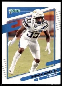 2021 Panini Donruss derwin james jr. Los Angeles Chargers #74 Base - Picture 1 of 2