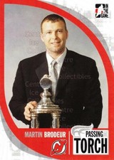 2005-06 ITG Passing the Torch #5 Martin Brodeur, Vezina Trophy