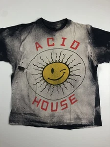vintage RARE 1980’s Acid House shirt Rave Techno House Music - Picture 1 of 7